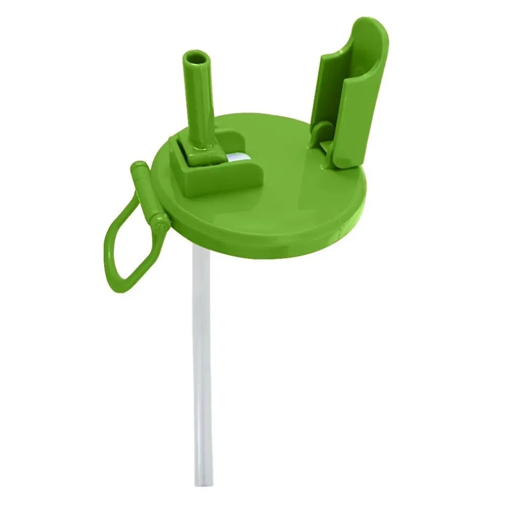 Plastic Soda Can Lids Replacement Cup Lid Straws Soda Can Covers Beer Juice Water Bottle Cover for Bottle Accessories